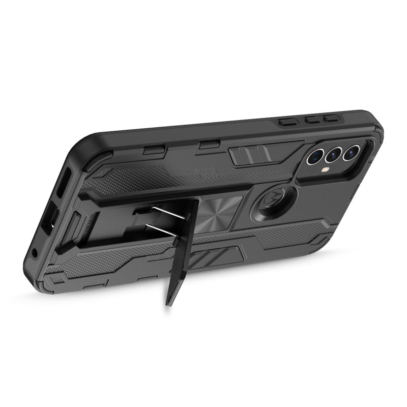 SYB Reflex Series Case w Kickstand for Motorola Moto G Play (2023) - Reflex BlueMyBat Pro