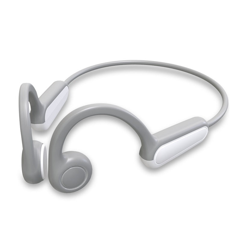 SYB SonicPulse Open - Ear Bone Conduction Headphones - GrayMyBat Pro