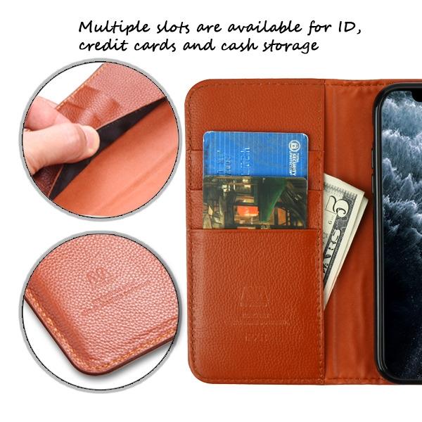 Mybat Pro MyJacket Genuine Leather Series Wallet Case For iPhone 11 ProiPhone 11 Pro