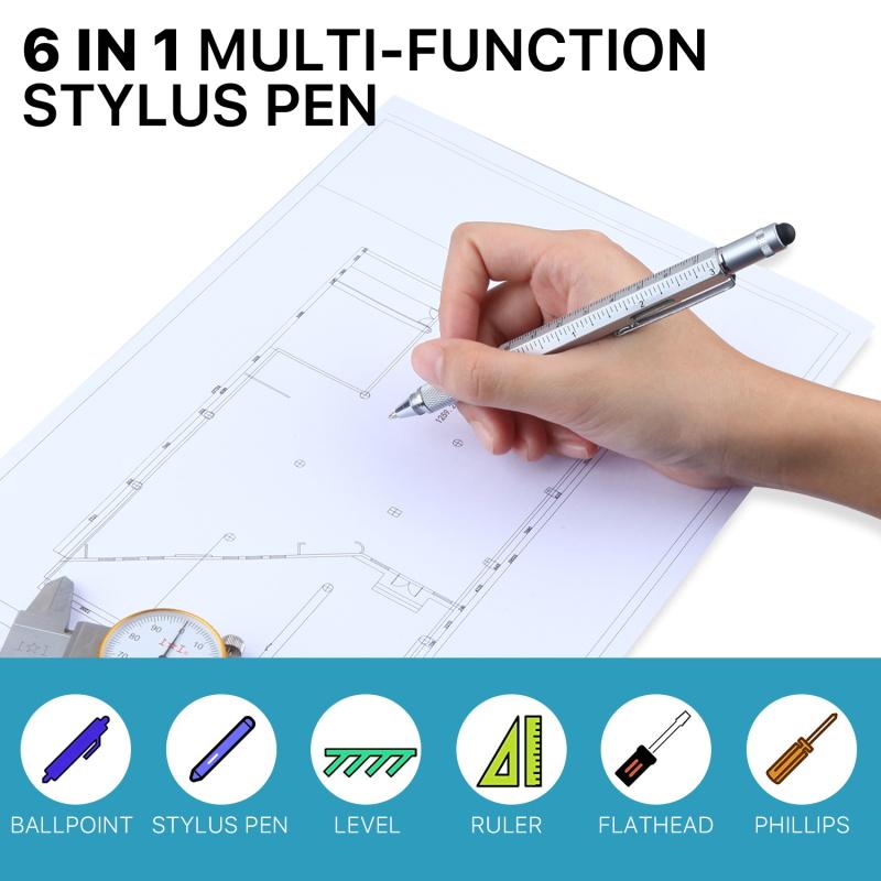 6 in 1 Multi - Functional Stylus PenMyBat