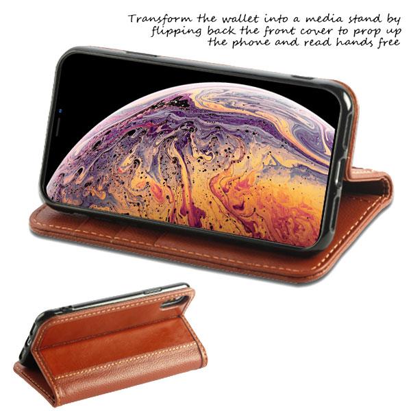 Mybat Pro MyJacket Genuine Leather Series Wallet Case For iPhone XS MaxiPhone XS Max
