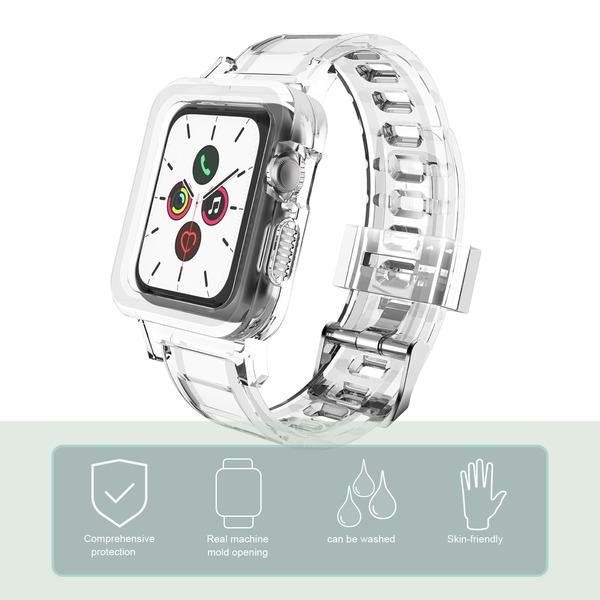 Sheer Clear Series Watchband and CaseApple