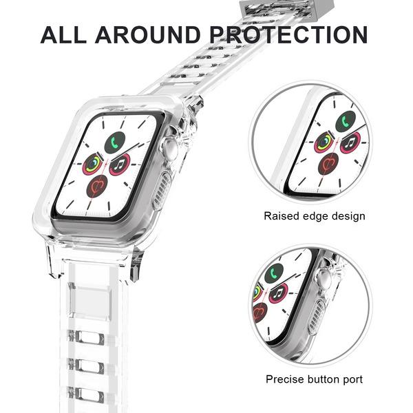 Sheer Clear Series Watchband and CaseApple