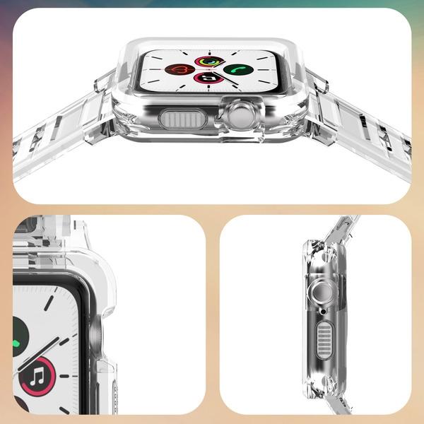 Sheer Clear Series Watchband and CaseApple