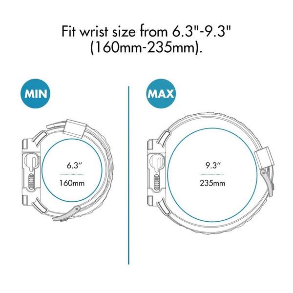 Sheer Clear Series Watchband and CaseApple