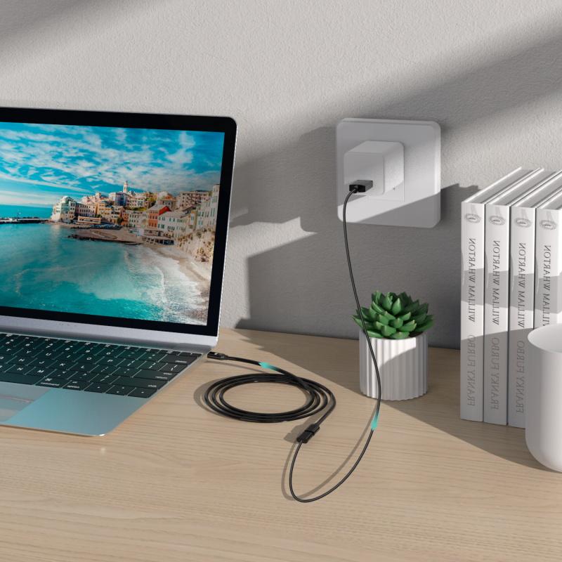 USB - C Male to USB - C Female Adapter Extension Cable (5FT)MyBat