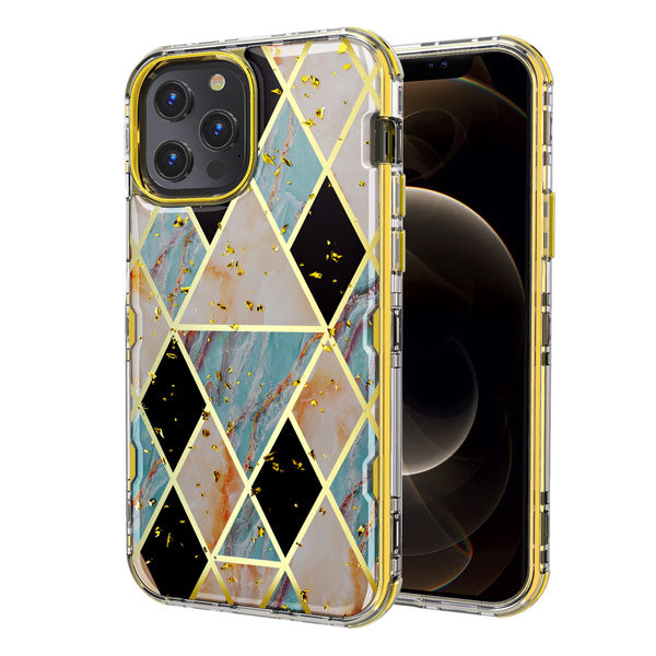 MyBat Pro Tuff Kleer Marble Series Case For iPhone 12 Pro MaxiPhone 12 Pro Max