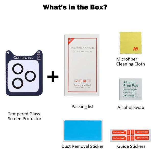 Tempered Glass Camera Lens Screen ProtectoriPhone 12 Pro