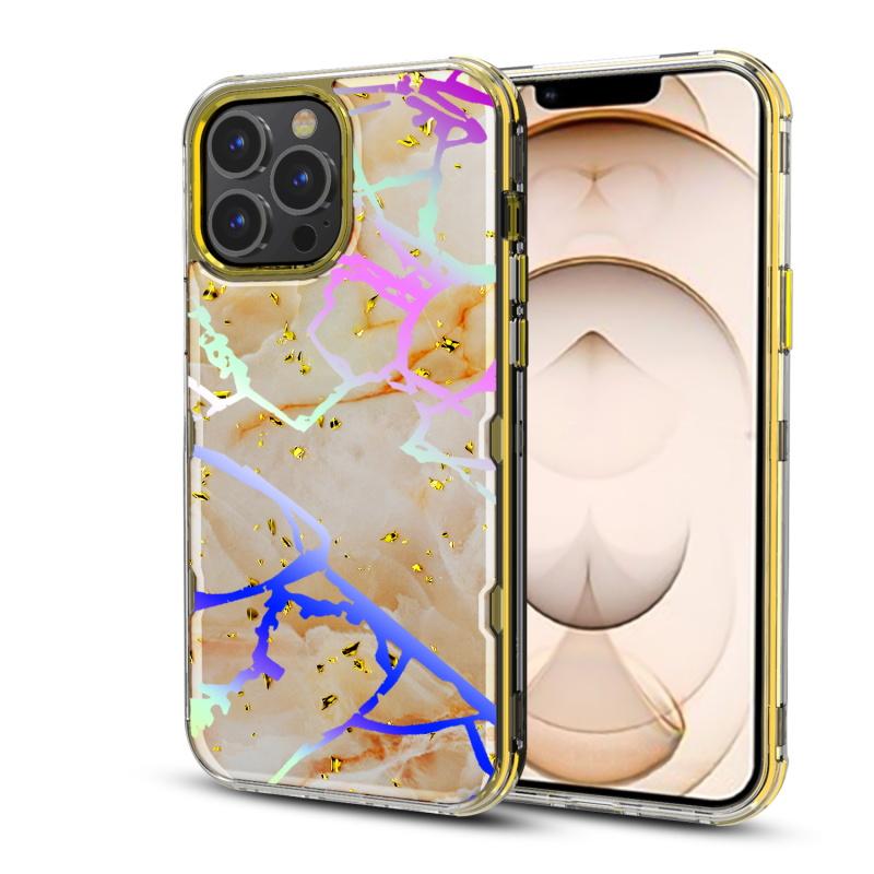 MyBat Pro Tuff Kleer Marble Series Case For iPhone 13 ProiPhone 13 Pro