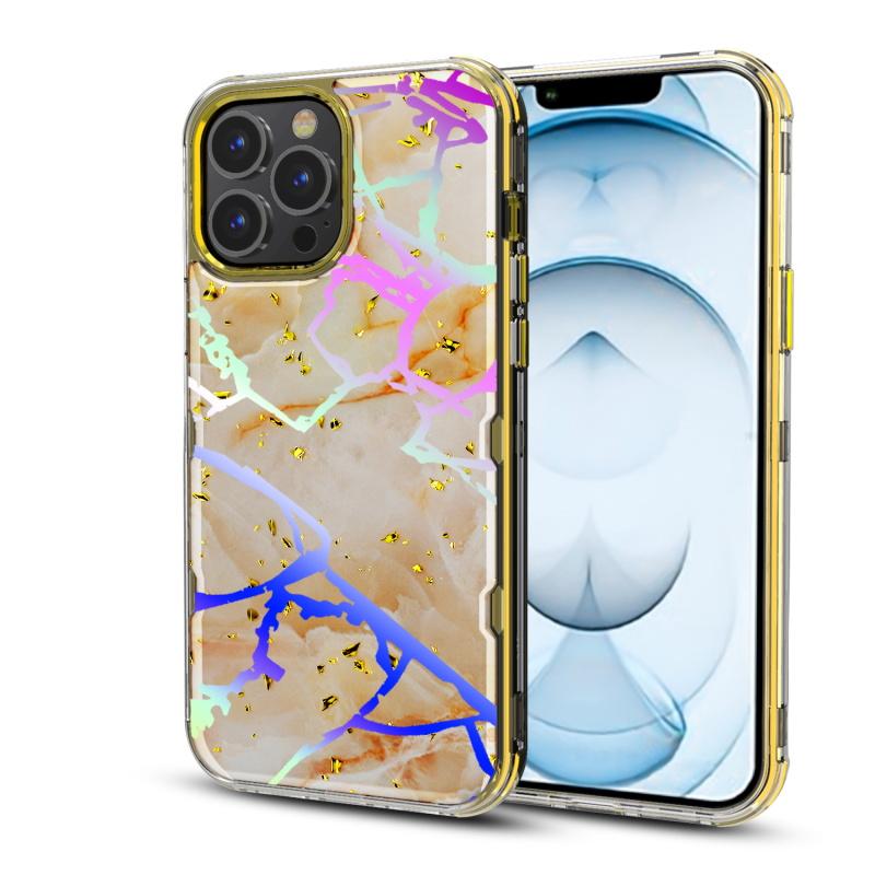 MyBat Pro Tuff Kleer Marble Series Case For iPhone 13 Pro MaxiPhone 13 Pro Max