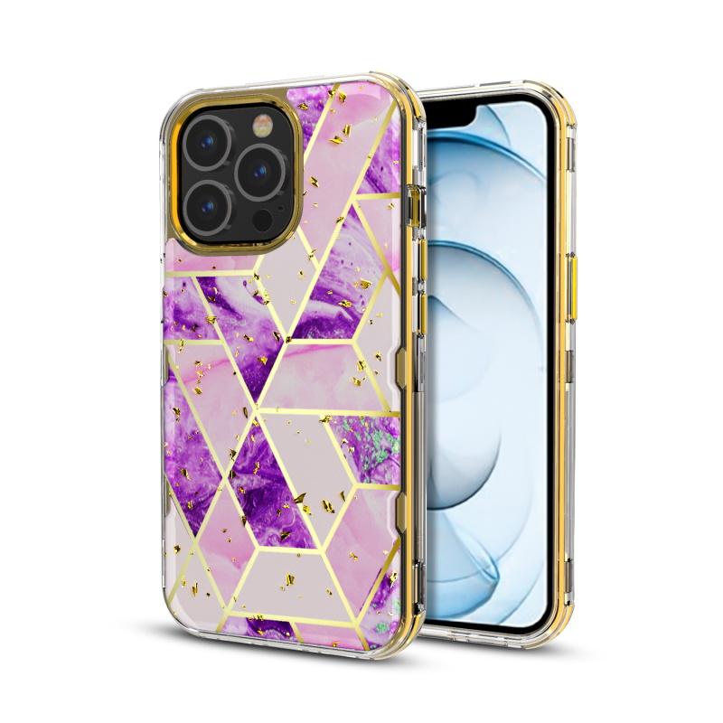 MyBat Pro Tuff Kleer Marble Series Case For iPhone 13 Pro MaxiPhone 13 Pro Max