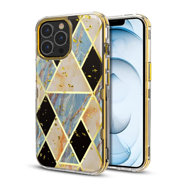 MyBat Pro Tuff Kleer Marble Series Case For iPhone 13 Pro MaxiPhone 13 Pro Max