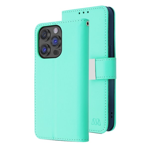 iPhone 14 Pro Max Folio Wallet Case+ RFID Blocking – MyBat Pro