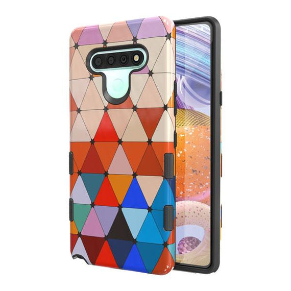 LG Stylo 6 Phone Case Premium Tough Hybrid Full-Body 3 Layers Shockproof Frame Non-Slip Bumper