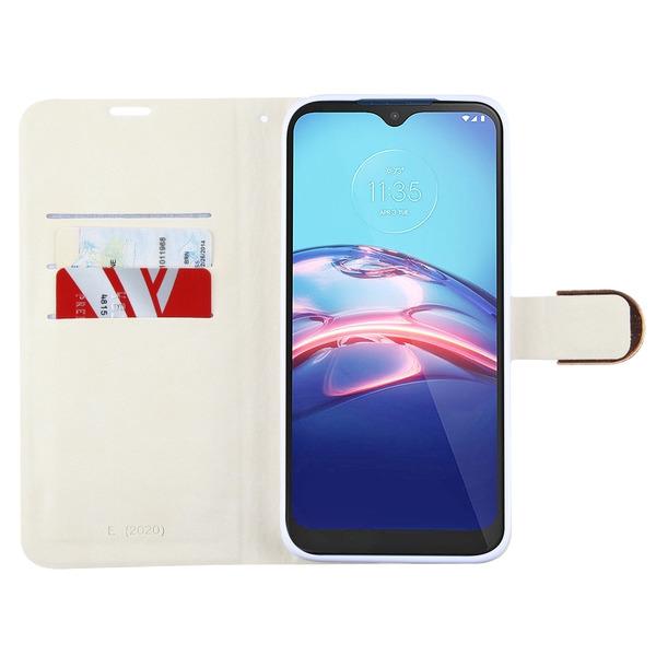 MyBat Pro MyJacket Diamond Series Wallet Case For Moto E7 2020 / E 2020Moto E7 2020 / E 2020