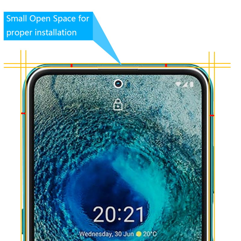 Tempered Glass Screen ProtectorNokia