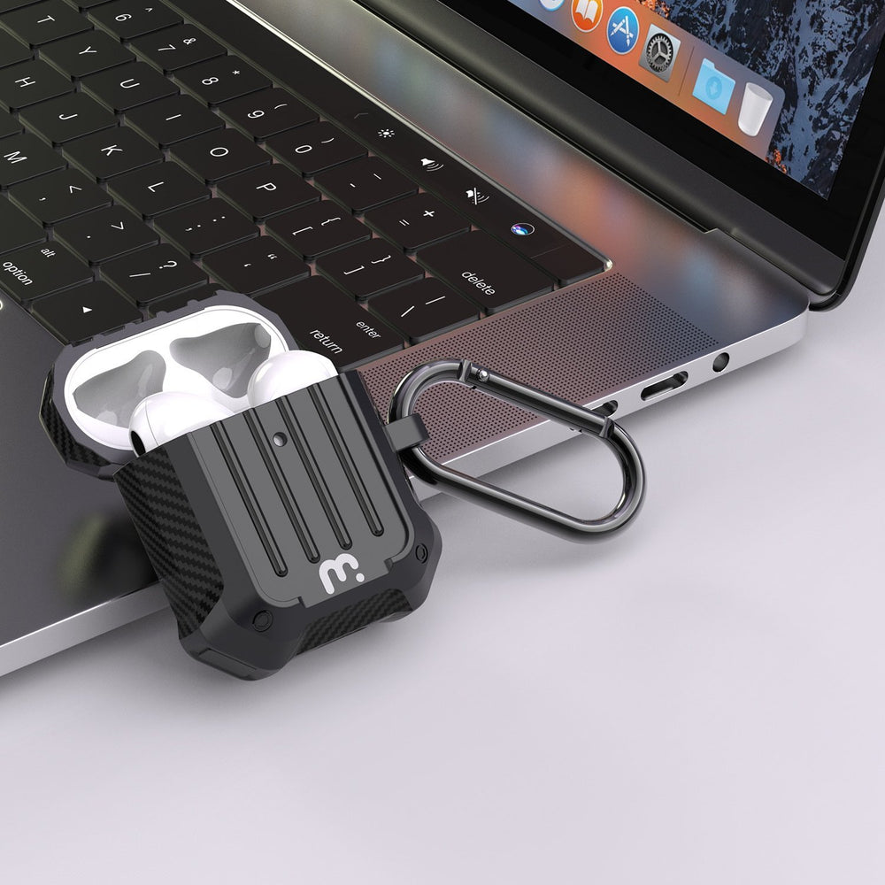 Mybat Pro Carbon Fiber Series Case For AirPods 1 / 2AirPods 1 / 2