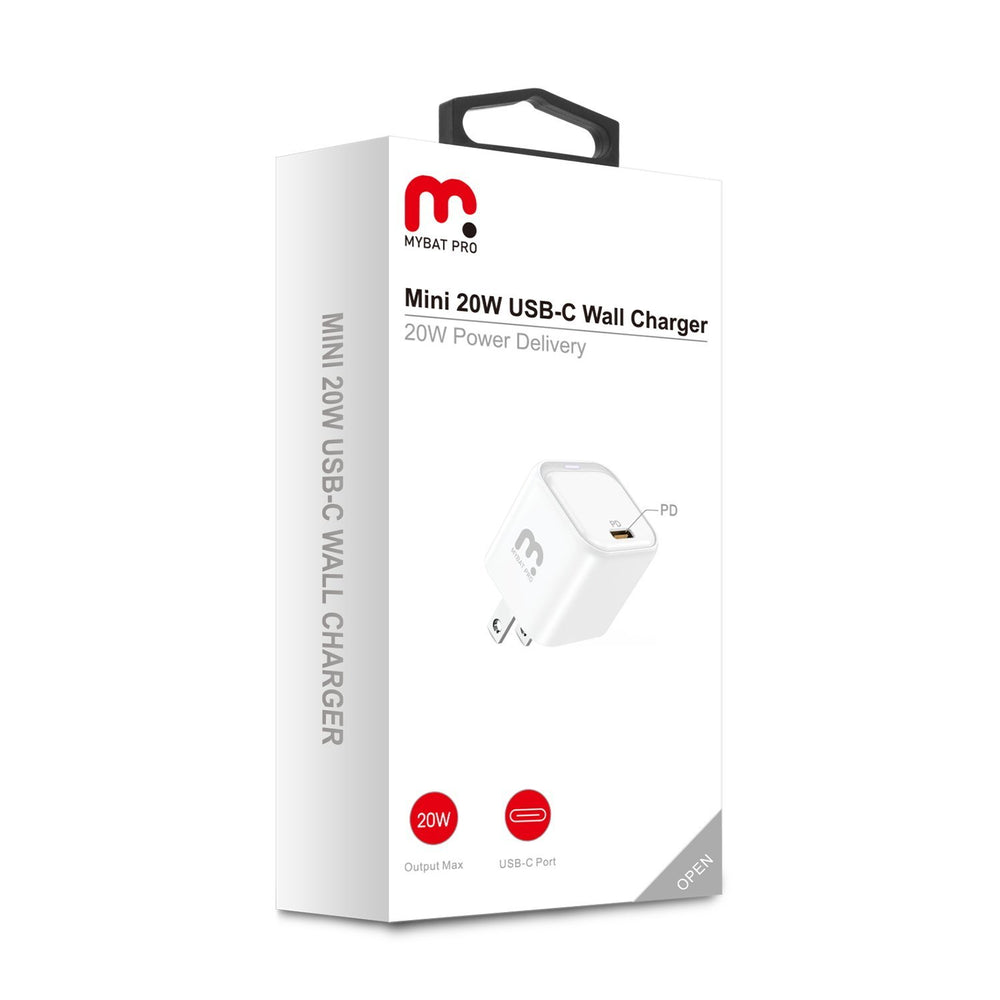 20W Mini USB - C Fast Charging Wall ChargerMyBat Pro