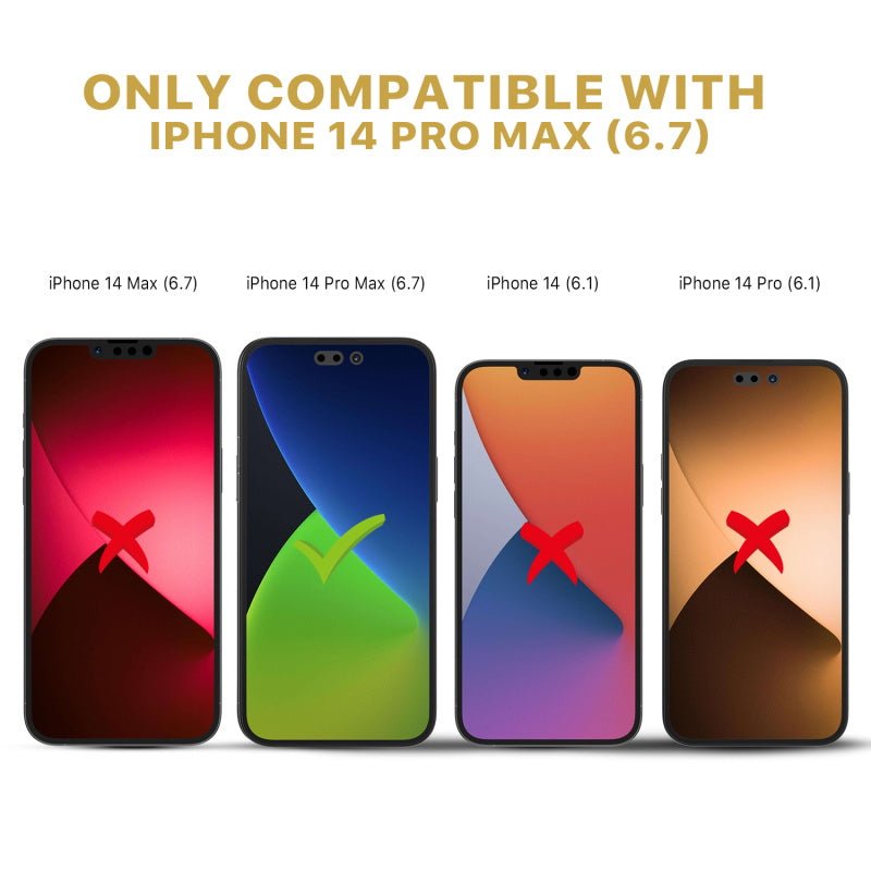 Privacy Full Coverage Tempered Glass Screen ProtectoriPhone 14 Pro Max
