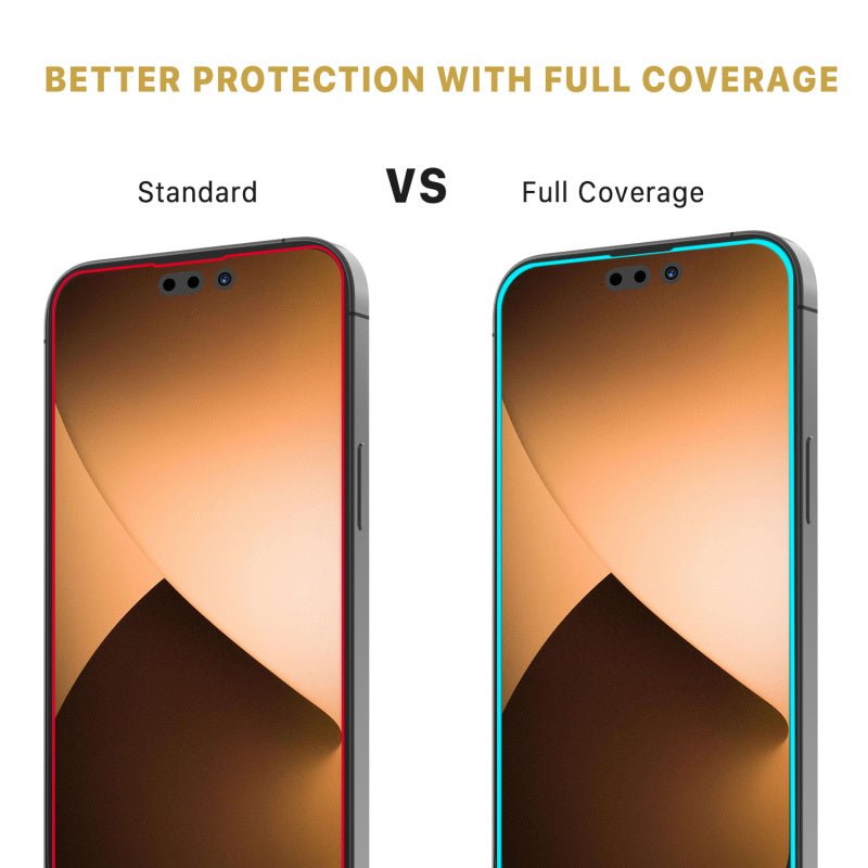 Full Coverage Tempered Glass Screen ProtectoriPhone 14 Pro