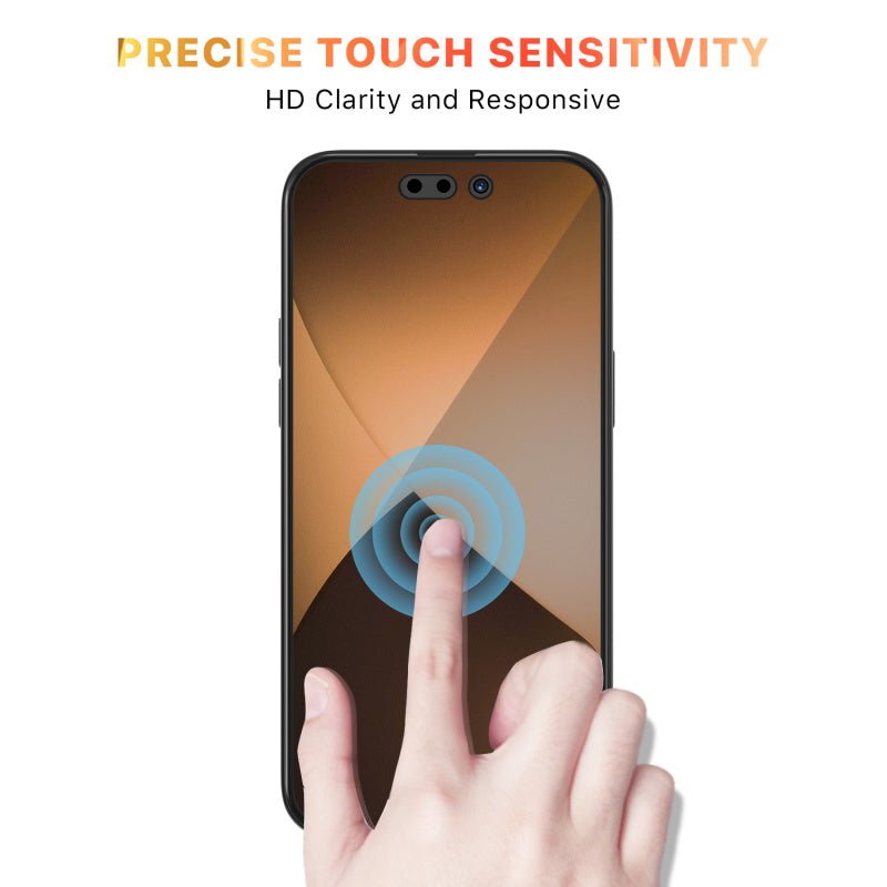 Privacy Full Coverage Tempered Glass Screen ProtectoriPhone 14 Pro