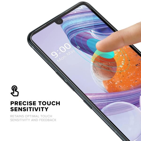 Full Coverage Tempered Glass Screen ProtectorStylo 6