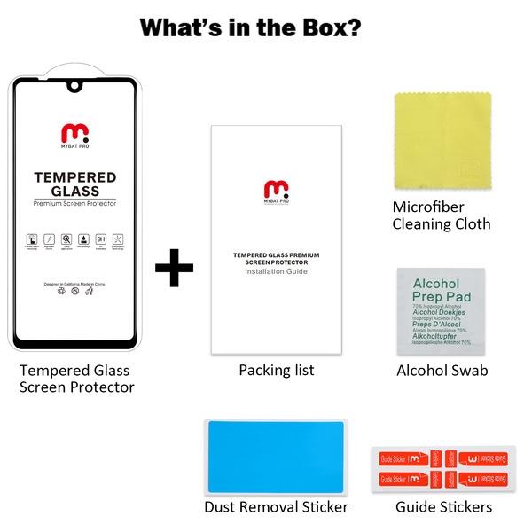 Full Coverage Tempered Glass Screen ProtectorStylo 6