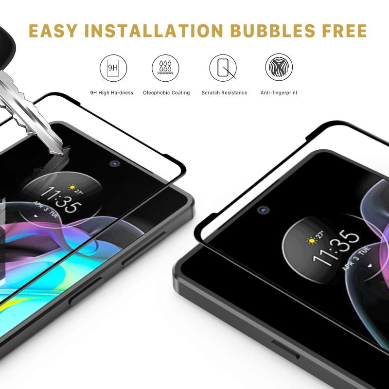 Full Coverage Tempered Glass Screen ProtectorEdge 20 / 20 Lite / 20 Pro