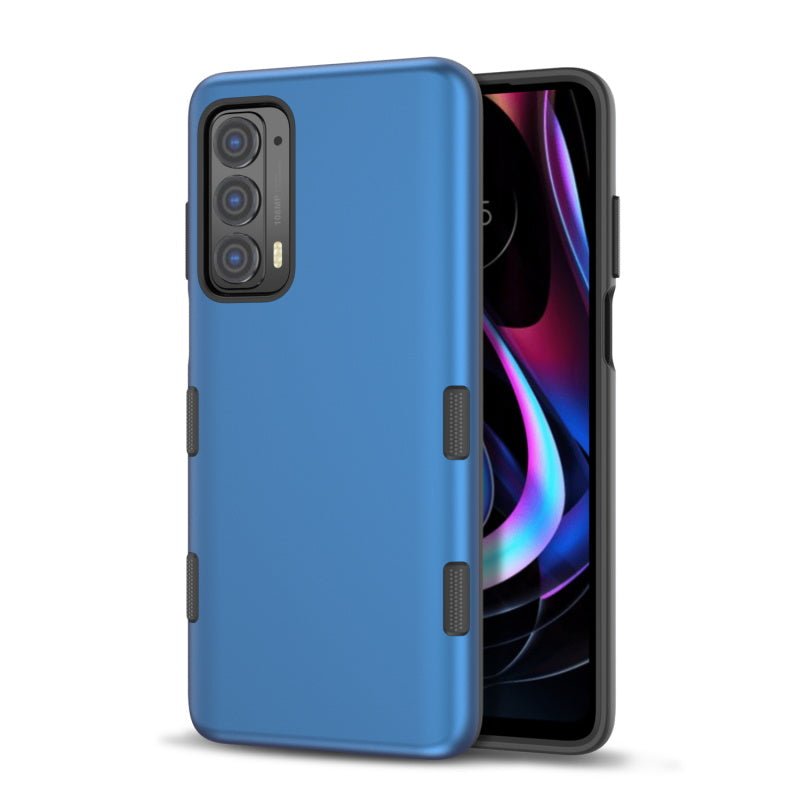 Motorola Edge, Edge 5G UW Case - TUFF Subs - MyBat Pro Blue / Motorola Edge 2021 | Edge 5G UW Motorola Edge, Edge 5G UW Case - TUFF Subs - MyBat Pro Blue / Motorola Edge 2021 | Edge 5G UW