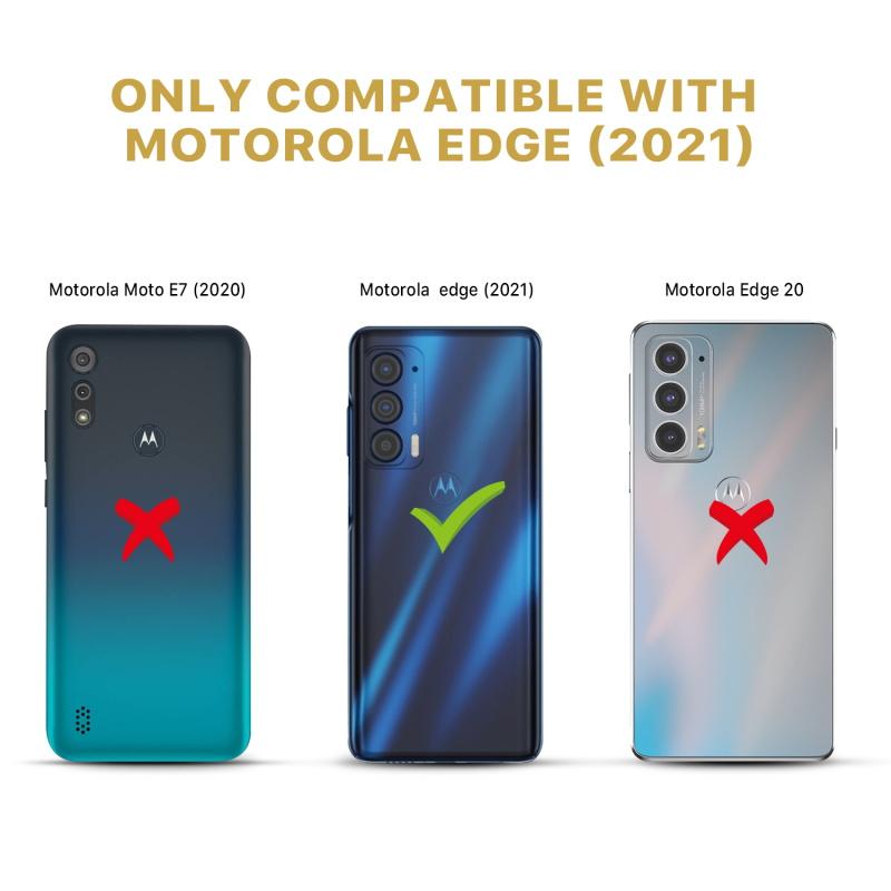 Full Coverage Tempered Glass Screen ProtectorMotorola Edge 2021