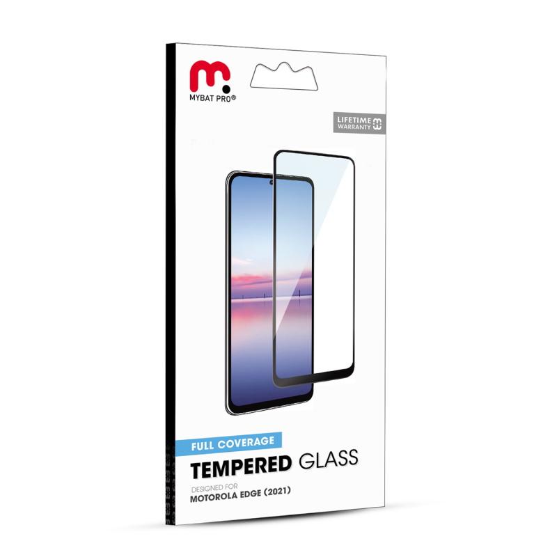 Full Coverage Tempered Glass Screen ProtectorMotorola Edge 2021