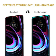 Full Coverage Tempered Glass Screen ProtectorMotorola Edge 2021