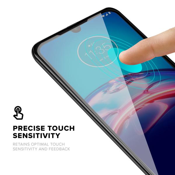 Full Coverage Tempered Glass Screen ProtectorMoto E7 2020 / E 2020