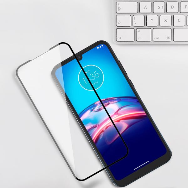 Full Coverage Tempered Glass Screen ProtectorMoto E7 2020 / E 2020