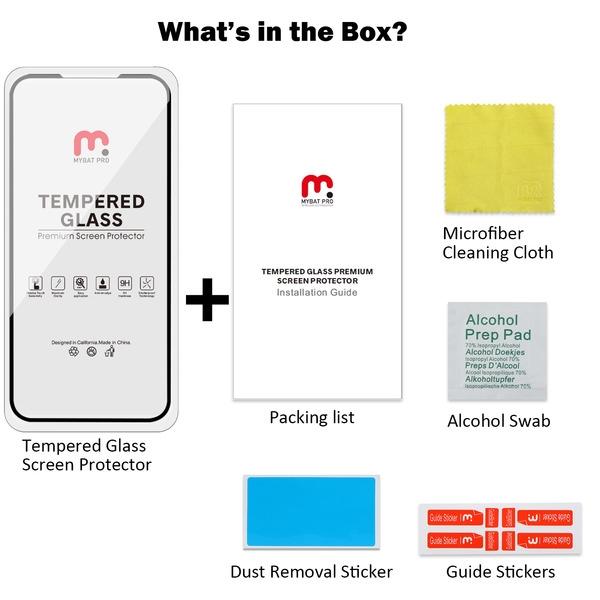 Full Coverage Tempered Glass Screen ProtectorMoto E7 2020 / E 2020