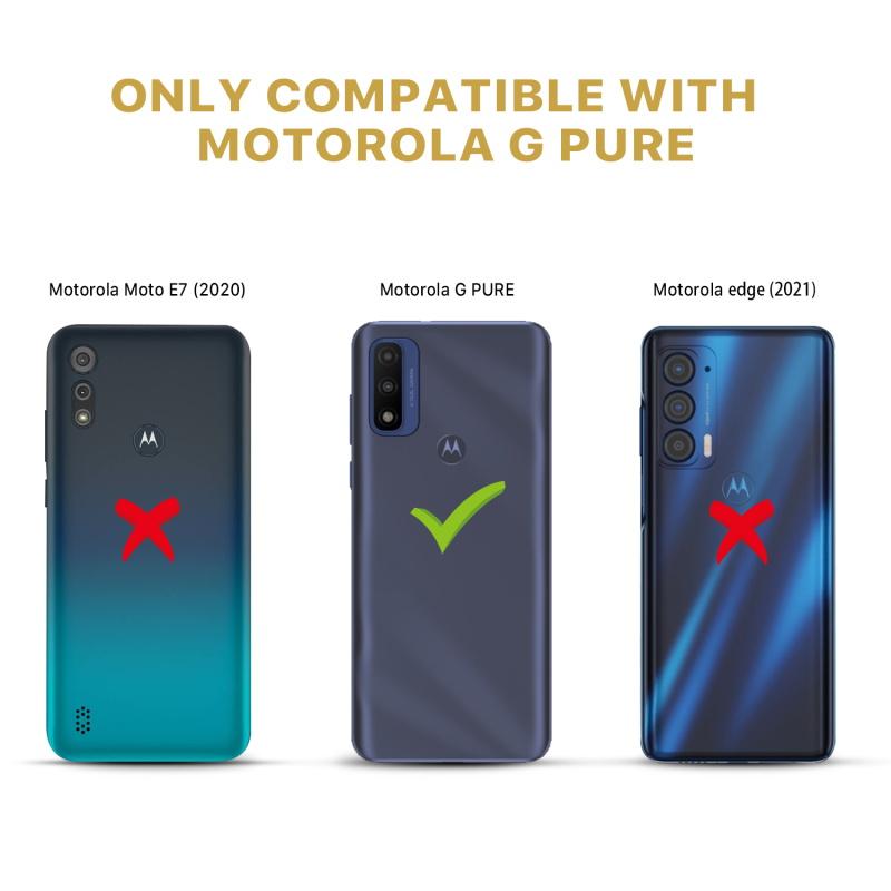 Full Coverage Tempered Glass Screen ProtectorMoto G Pure