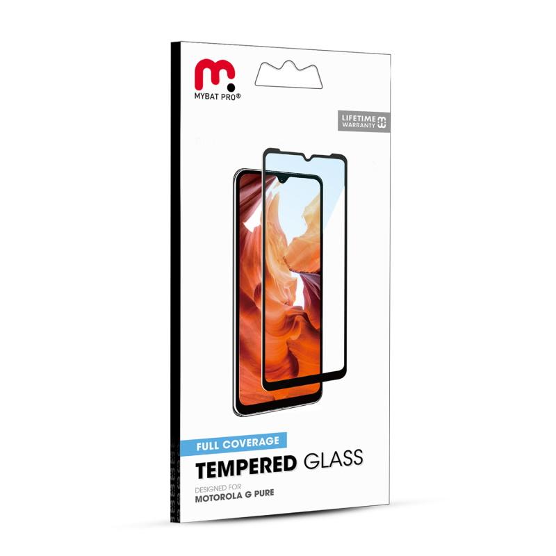 Full Coverage Tempered Glass Screen ProtectorMoto G Pure