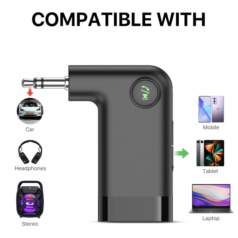 Car Aux Bluetooth ReceiverMyBat Pro