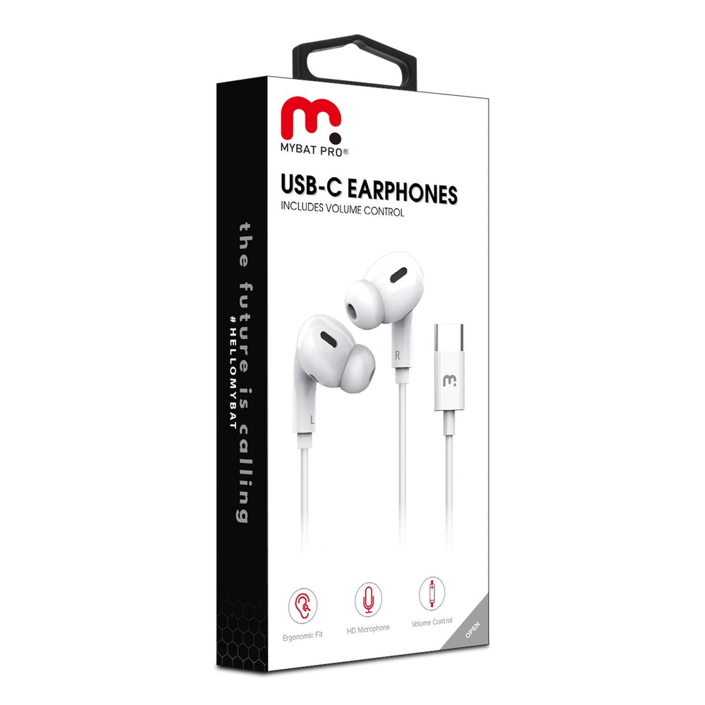 USB - C Wired EarbudsMyBat Pro