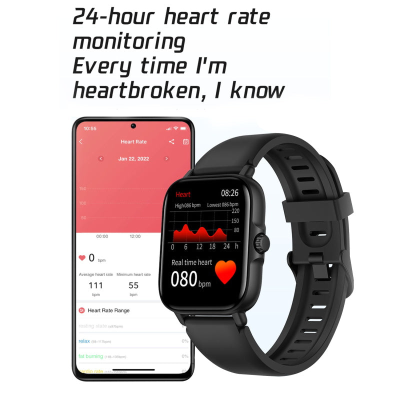 MyBat Pro Activate 4.0 Fitness Smartwatch - BlackMyBat Pro