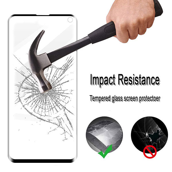 Full Coverage Tempered Glass Screen ProtectorGalaxy S10