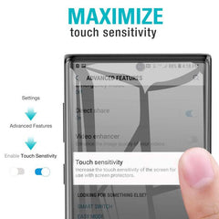 MyBat Full Coverage Tempered Glass Screen Protector for Samsung Galaxy S10MyBat