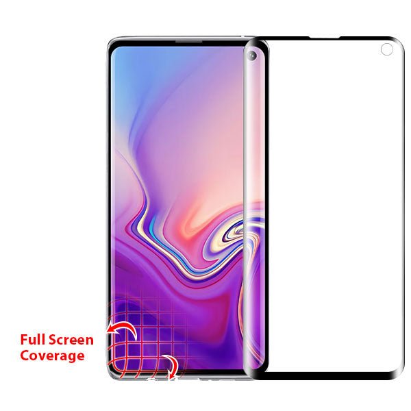 MyBat Full Coverage Tempered Glass Screen Protector for Samsung Galaxy S10MyBat