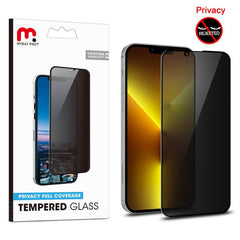 MyBat Pro Full Coverage Privacy Tempered Glass Screen Protector for iPhone 14, 13 Pro, 13MyBat Pro