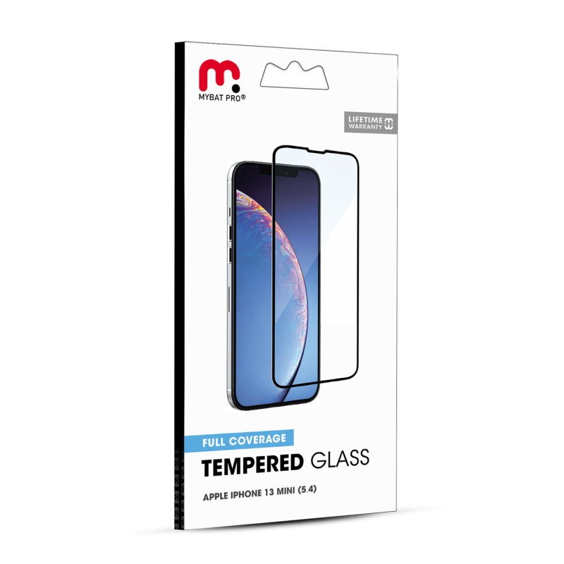 MyBat Pro Full Coverage Tempered Glass Screen Protector for Apple iPhone 13 miniMyBat Pro