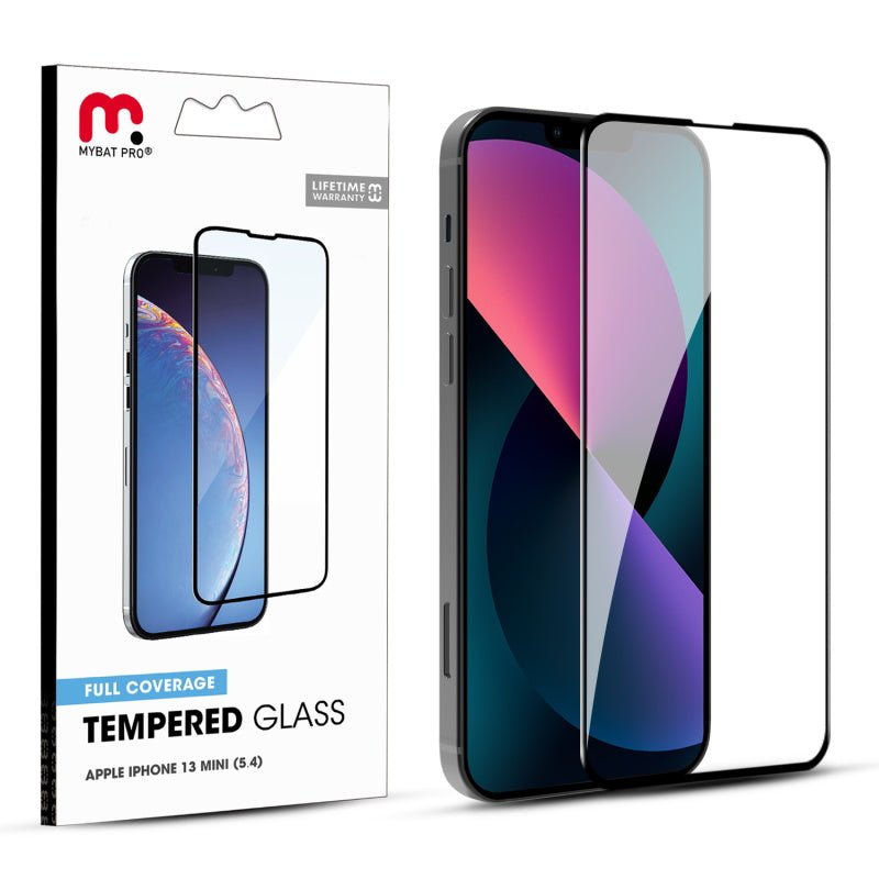 MyBat Pro Full Coverage Tempered Glass Screen Protector for Apple iPhone 13 miniMyBat Pro