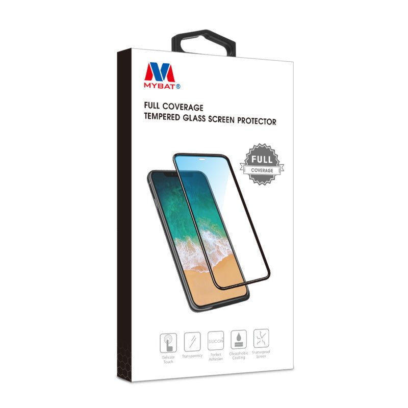 Sasmung Galaxy S10e Full Coverage Tempered Glass Screen ProtectorMyBat